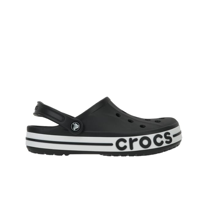 Crocs Bayaband Clog - Dames Klompen - Zwart/Wit - M4/W6 - Lichtgewicht