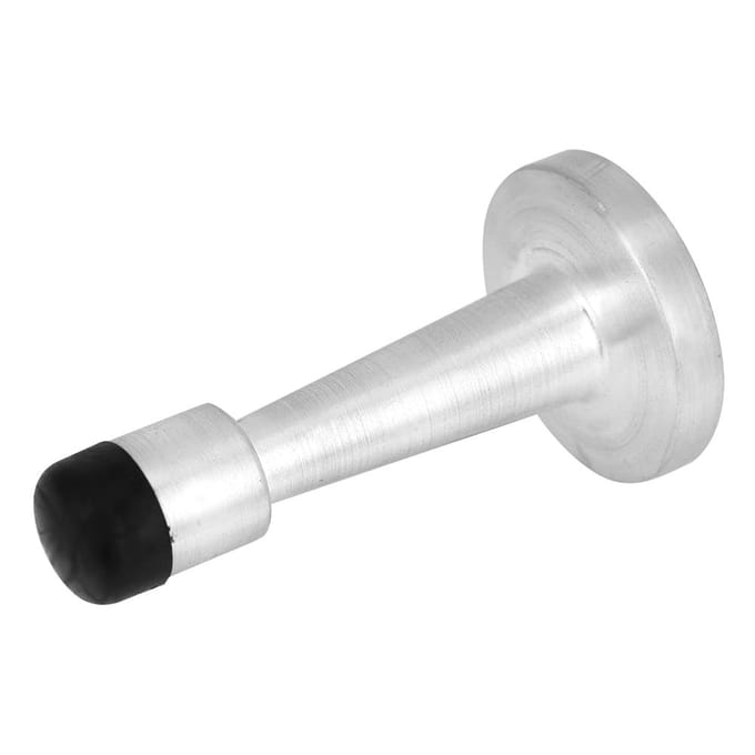 Zinklegering   Rubberen Anti-botsing Deurstopper Houder Huis Hotel Kantoor Accessoire (Geborsteld)