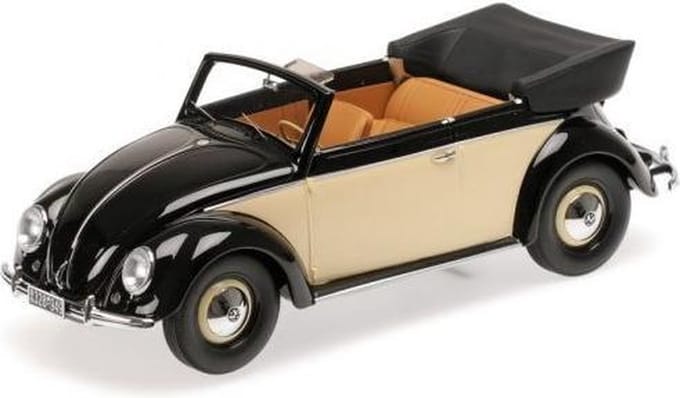Volkswagen Beetle Convertible 1949 - 1:18 - Minichamps
