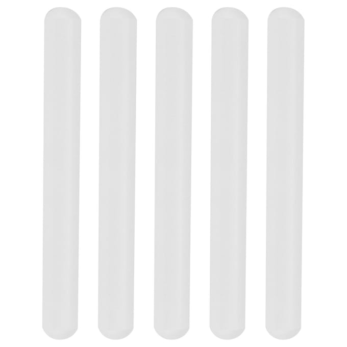 5 Stuks Deegroller PP Anti-aanbak Deegroller Keukengerei DIY Taart Bakaccessoire white