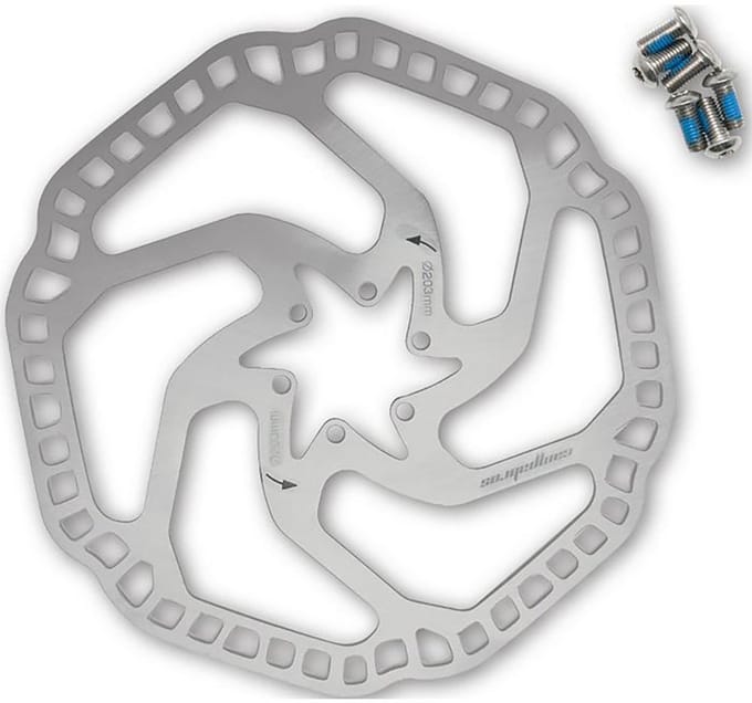 Campa Bros Assault Iii 6b Remschijf Zilver 180 mm