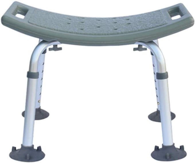 Douchestoel - Badstoel Kruk - Veilig Douchen - Antislip Poten - 150 kg Draagvermogen - Wit