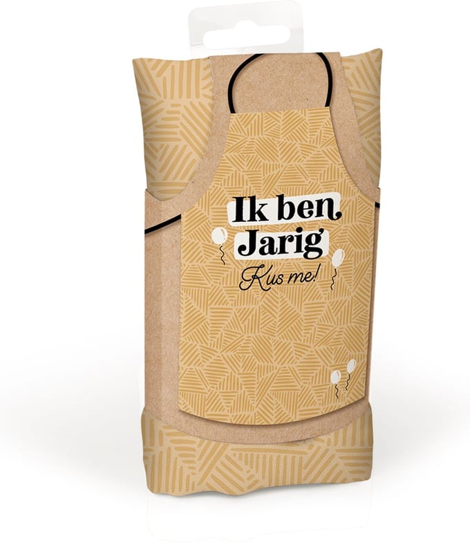 Keukenschort Jarig Cadeautip !!
