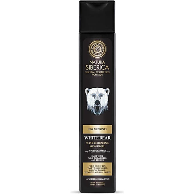 Natura Siberica Super Refreshing Shower Gel "White Bear"