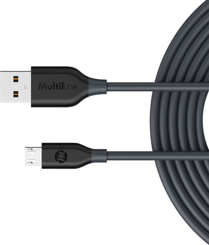 Micro to USB Cable – 1 meter – MW-P100M - Fast charging