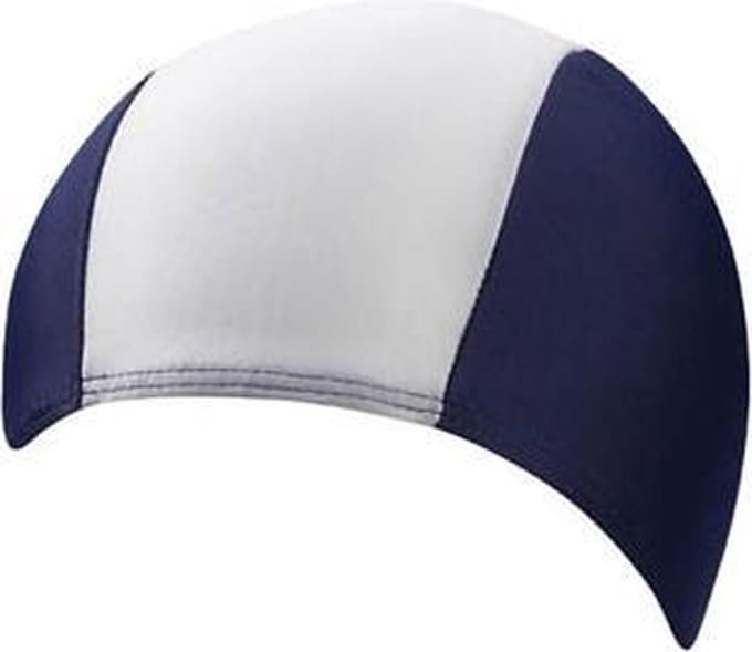 BECO Badmuts - Heren - Lycra - Donkerblauw/wit