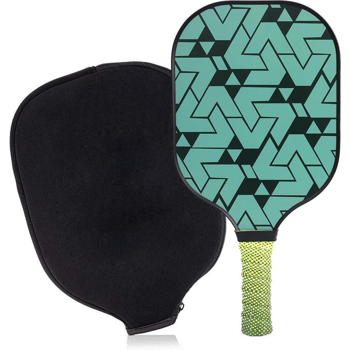 Glasvezel Piek Racket Pp Honingraat Groen Sportpak blue