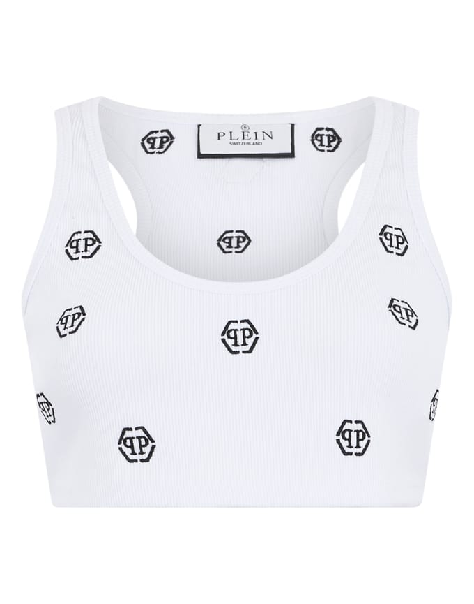 Ribbed Mini Tank Top Monogram Monogram