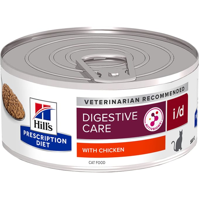 48x156g I/D Gastro Intestinal Kip Hill's Prescription Diet Kattenvoer
