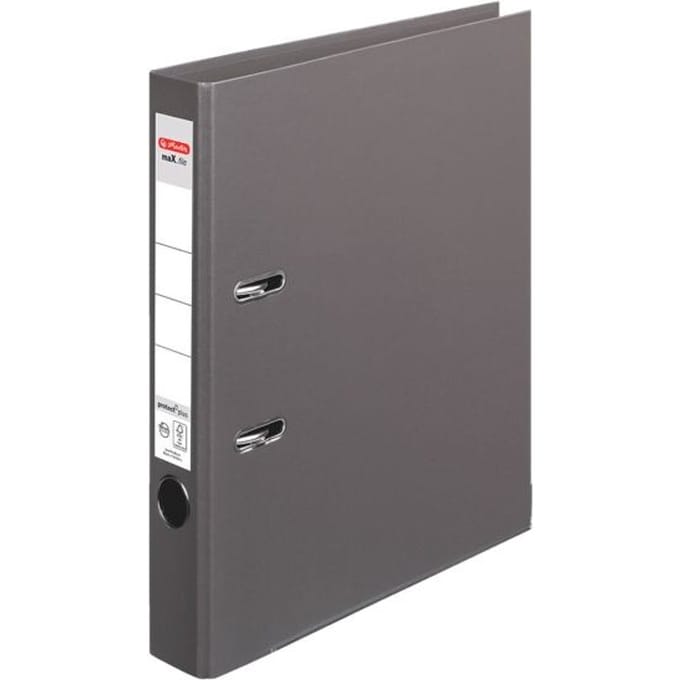 Ordner voor zware documenten, rugbreedte 50 mm, bruin