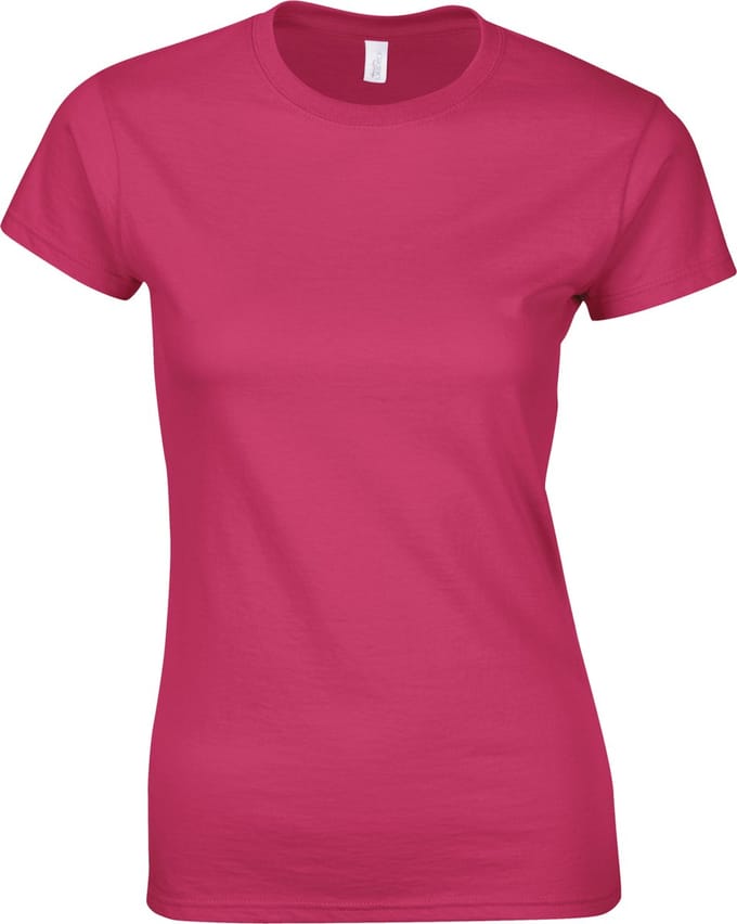 Gildan Softstyle® Fitted Ladies' T-shirt GI6400L - Heliconia - L
