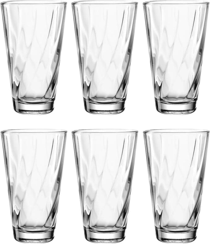 Leonardo TWIST Longdrinkglas 300ml transparant - set/6