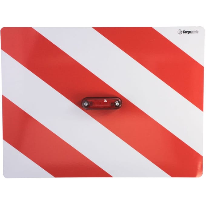 Waarschuwings-/informatiebord met LED, rood CARGOPARTS CARGO-T004/D