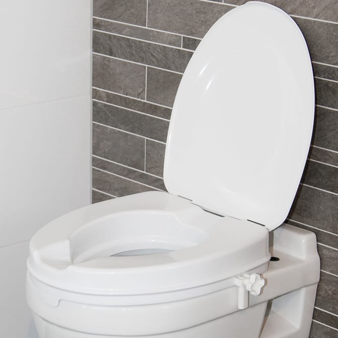Toiletverhoger - 5 cm met deksel - Atlantis