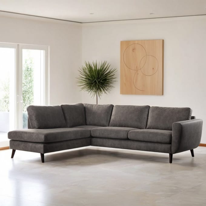 Hoekbank Yuma Taupe