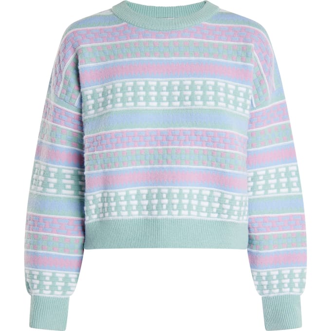IZIA Jumper Dames Munt veelkleurig