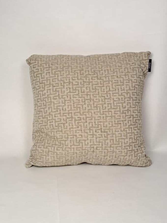 Madison sierkussen 45x45cm Maze Taupe