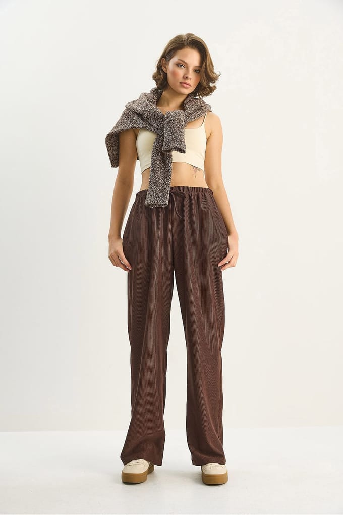 Hoge Taille Wijde Pantalon