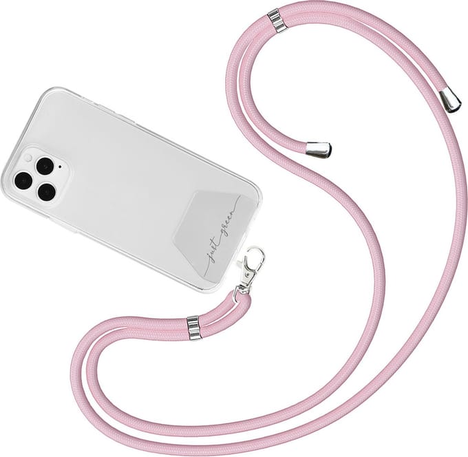 Just Green - Telefoonkoord - Baby Roze