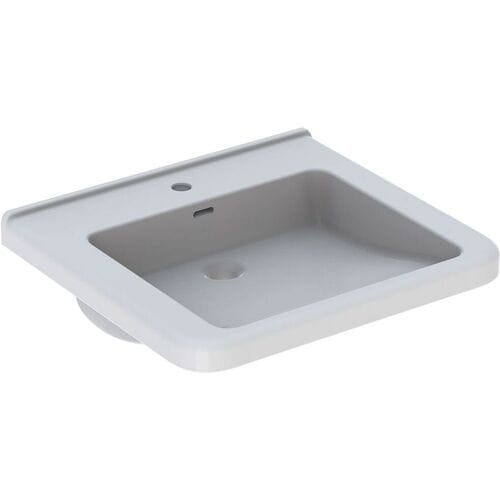 Geberit Renova Comfort Square washbasin 60 cm, barrier-free 128660000