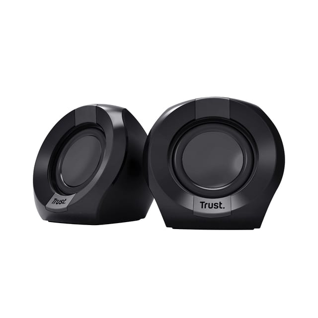 Trust Polo 2.0 Luidsprekerset - PC Luidsprekers – USB Luidsprekers – 2.0 Luidsprekers – Zwart