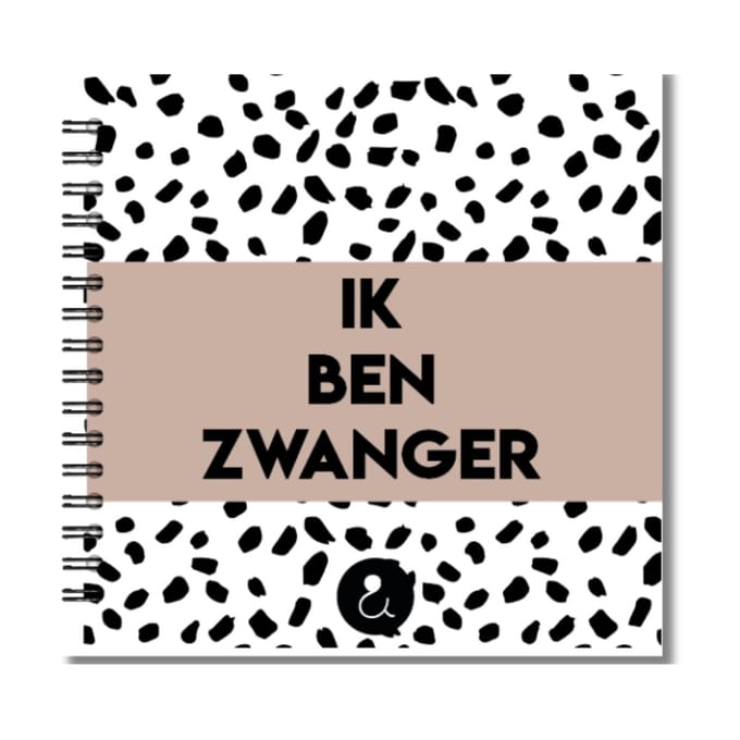 Invulboek zwangerschap | Ik ben zwanger | Dots Sand