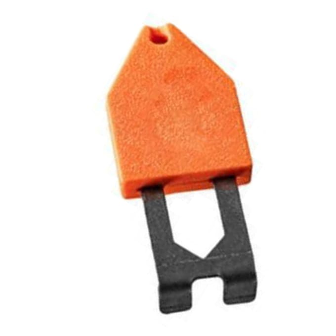 Touw Ankerhaak Draagbaar Loodlijn Ankergereedschap voor Houtbewerking Eenhands Directe Bevestiging orange