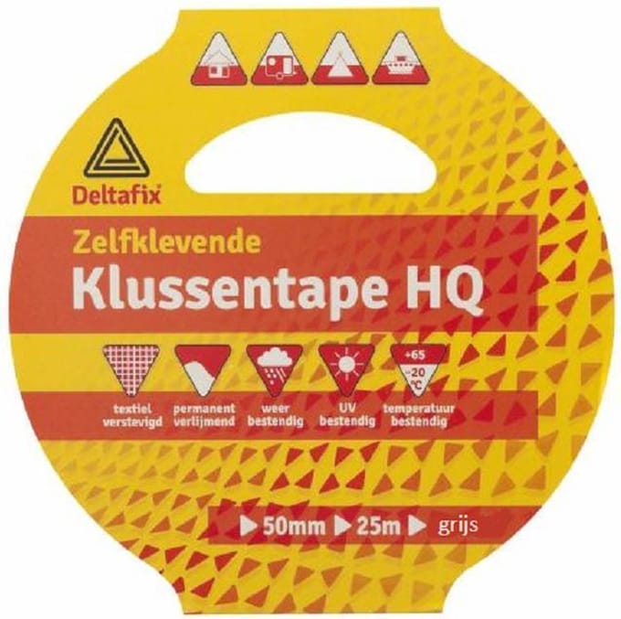 deltafix klussentape HQ grijs 25m/50mm