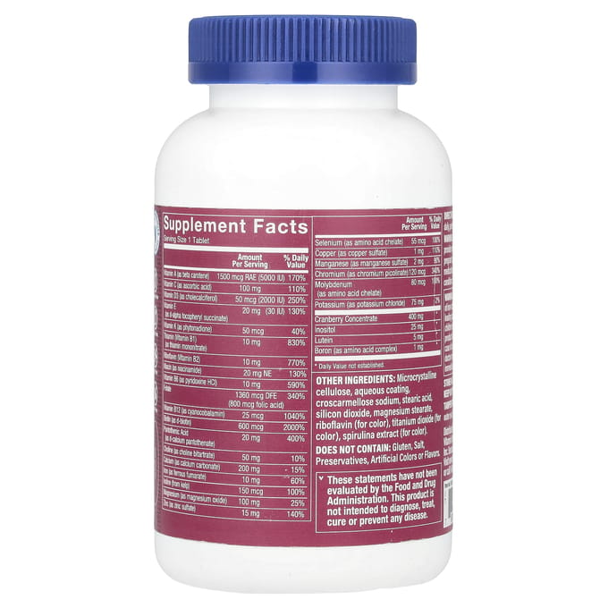 The Vitamin Shoppe, One Daily Women's Multivitamin and Multimineral, 180 Tablets