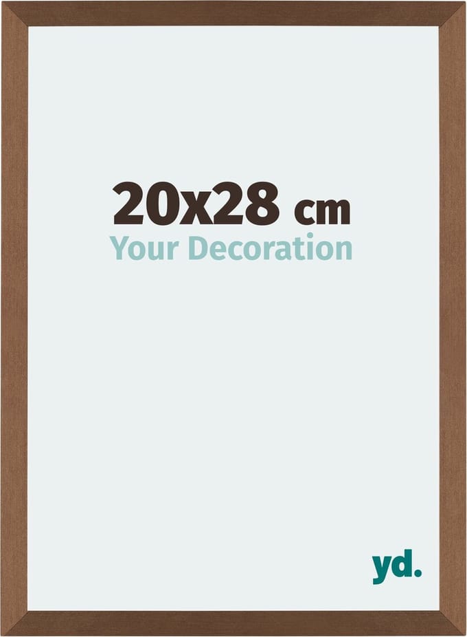 Your Decoration - Fotolijst 20x28 cm - MDF - Koper Decor - Mura