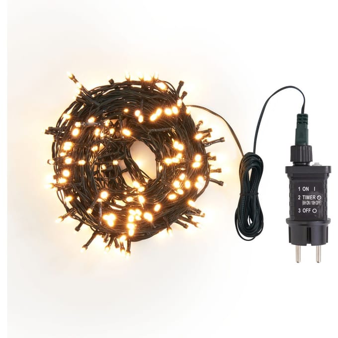 Outdoor Mini LED snoer lampjes - 180 LEDs
