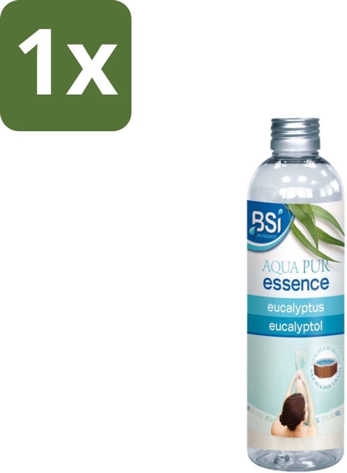 BSI – Spa Geuressence – Aqua Pur Essence - Eucalyptus – 250 ml - 1 stuk
