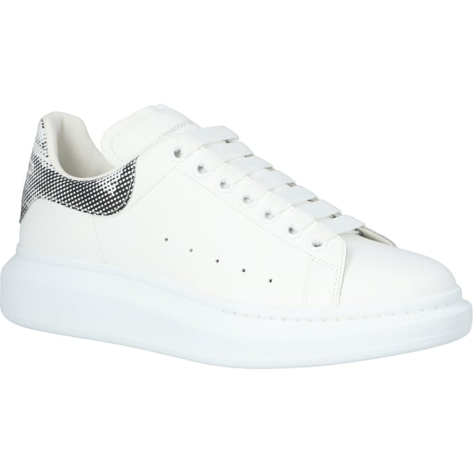 Alexander McQueen Oversized Schoenen 'Wit Zwarte Pixels'