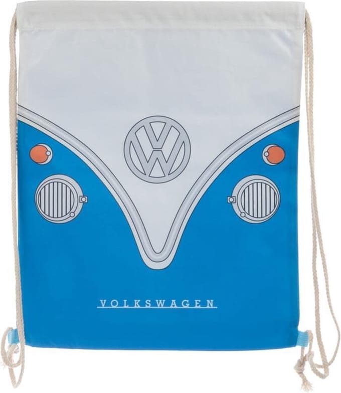 Trekkoord rugzak Volkswagen blauw - Puckator