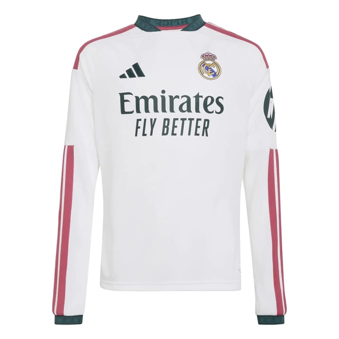 Adidas Real Madrid Truien/Replica's Kinder - Wit - Maat 147 - 152 CM - Poly Mesh