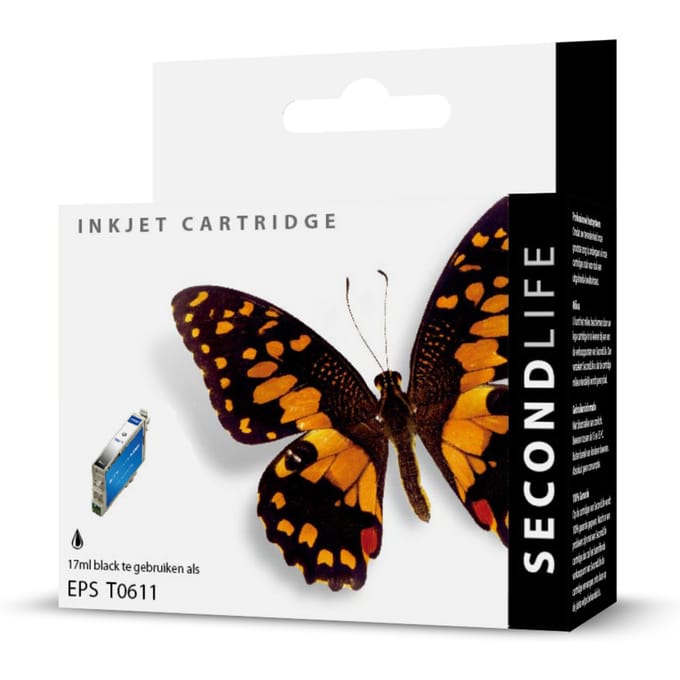 SecondLife - Epson T 0611 Black