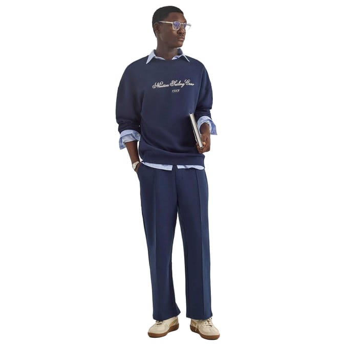 Nautica Heren Jenson Sweatshirt (Donkere marine)