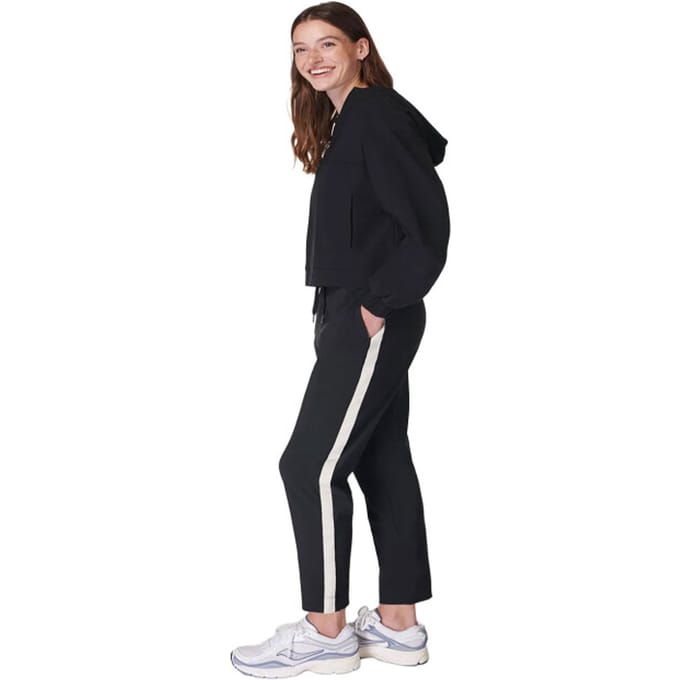 Sweaty Betty Sweaty Betty Explorer Side Stripe 27 Trouser ZWART - Maat M