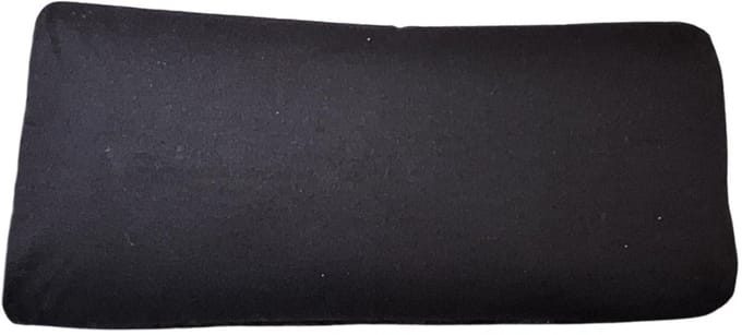 YogaStyles Design Bolster - Ovaal Zwart