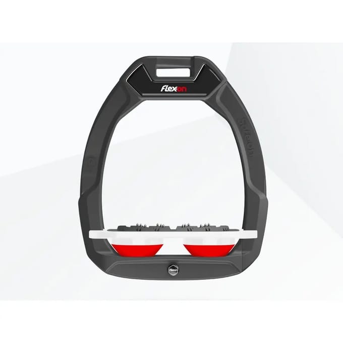 Plat Ultra Grip Veiligheidsepiters Antraaf/ Wit/ Rood Flex-On Safe-On