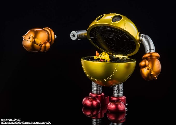 Pac-Man Chogokin Diecast Model 11 cm - Bandai Tamashii Nations