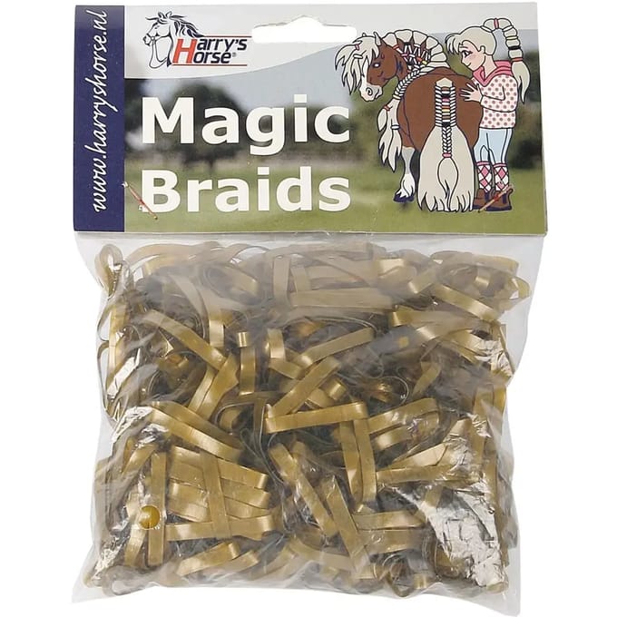 Elastisch paardenverband Harry's Horse Magic braids, zak