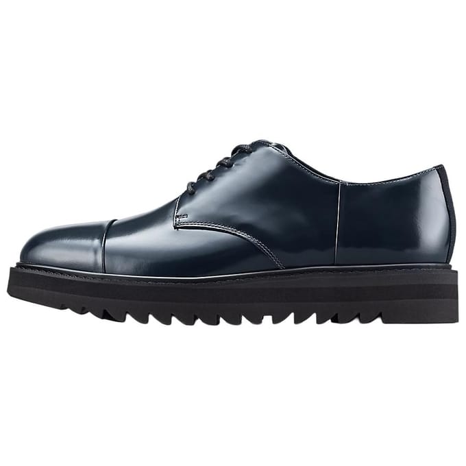Onitsuka Tiger DERBY Chaussures Décontractées en Cuir Homme Bleu Marine 42 black