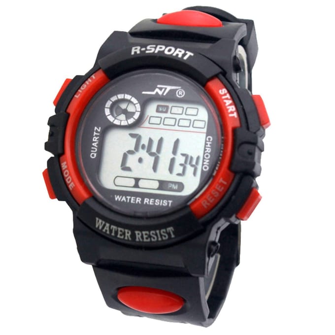 Fako Bijoux® - Kinderhorloge - S-Sport Classic - Rood