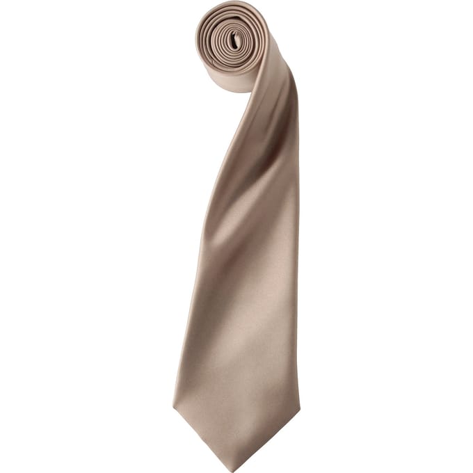 Premier Herensatineband (Smalblad) (Khaki)