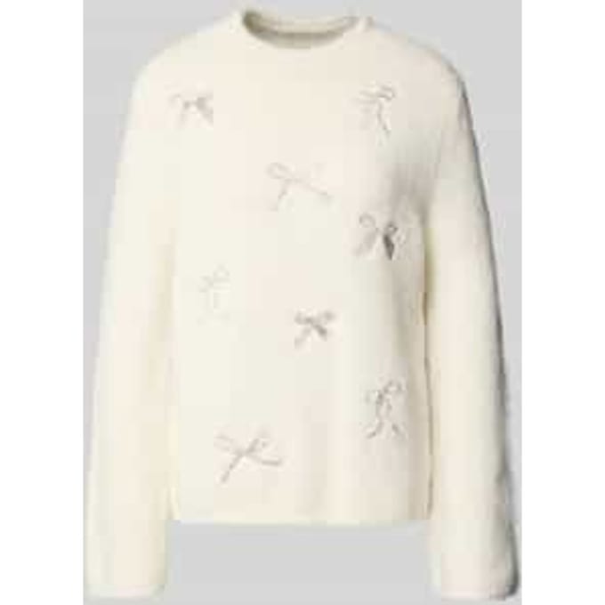 s.Oliver BLACK LABEL - Dames pull - Maat M - Vrouwen - 07X0 WHITE - wol