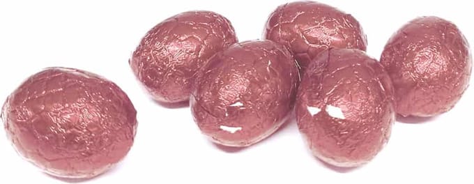 Chocolade Paaseitjes Wit Praline - 5 kilo