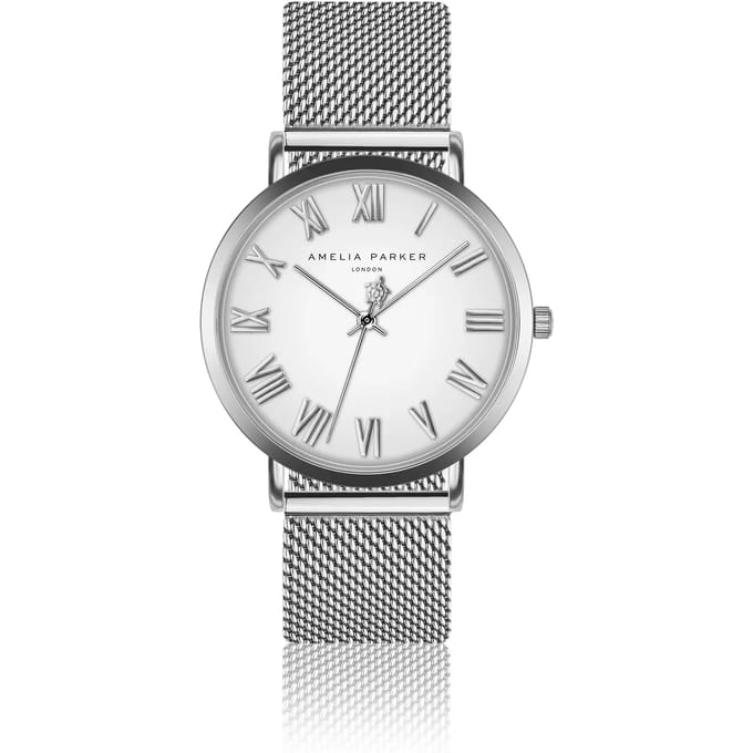 Dameshorloge Amelia Parker Grand Blanc Mesh