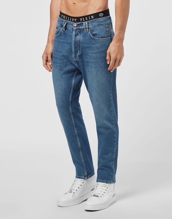 Jeans Wortelpasvorm Iconic Plein