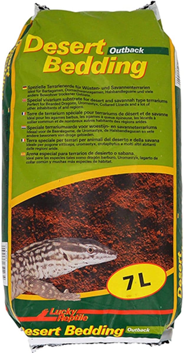 Lucky Reptile desert bedding outback rood 7 liter